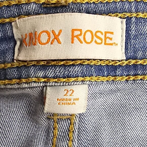 Women's Plus Size High-Rise Anywhere Flare Jeans | Knox Rose | 22 - Picture 11 of 12